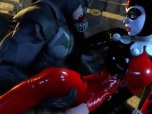 3d porn Batman and his bitches