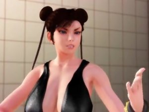 3d cartoon street fighter