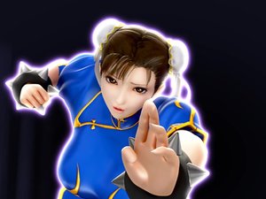 Street Fighter Li disgrace bondage