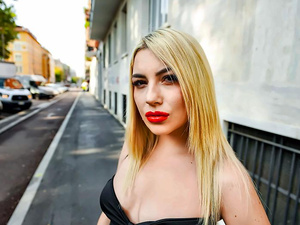 A Local Babe Said I Have the Best Cock in Italy! (Dominique's TS Debut)