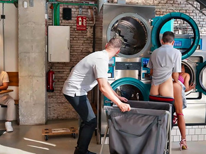 Double Loading The Laundromat Milf