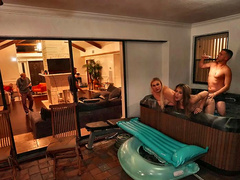 Break-in Threesome Caught on Camera