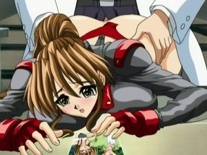 Hentai babe gets pussy and ass fucked