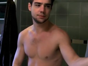 Getting Steamy In The Bathroom - Zack Randall