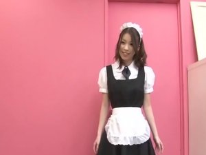 Nao Kojima Japanese maid fucks with her master